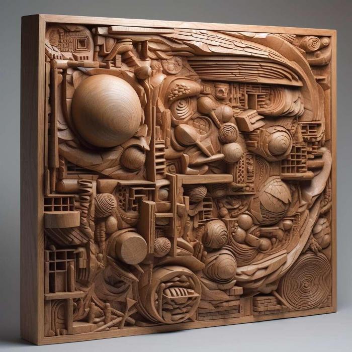 نموذج ثلاثي الأبعاد لآلة CNC 3D Art 